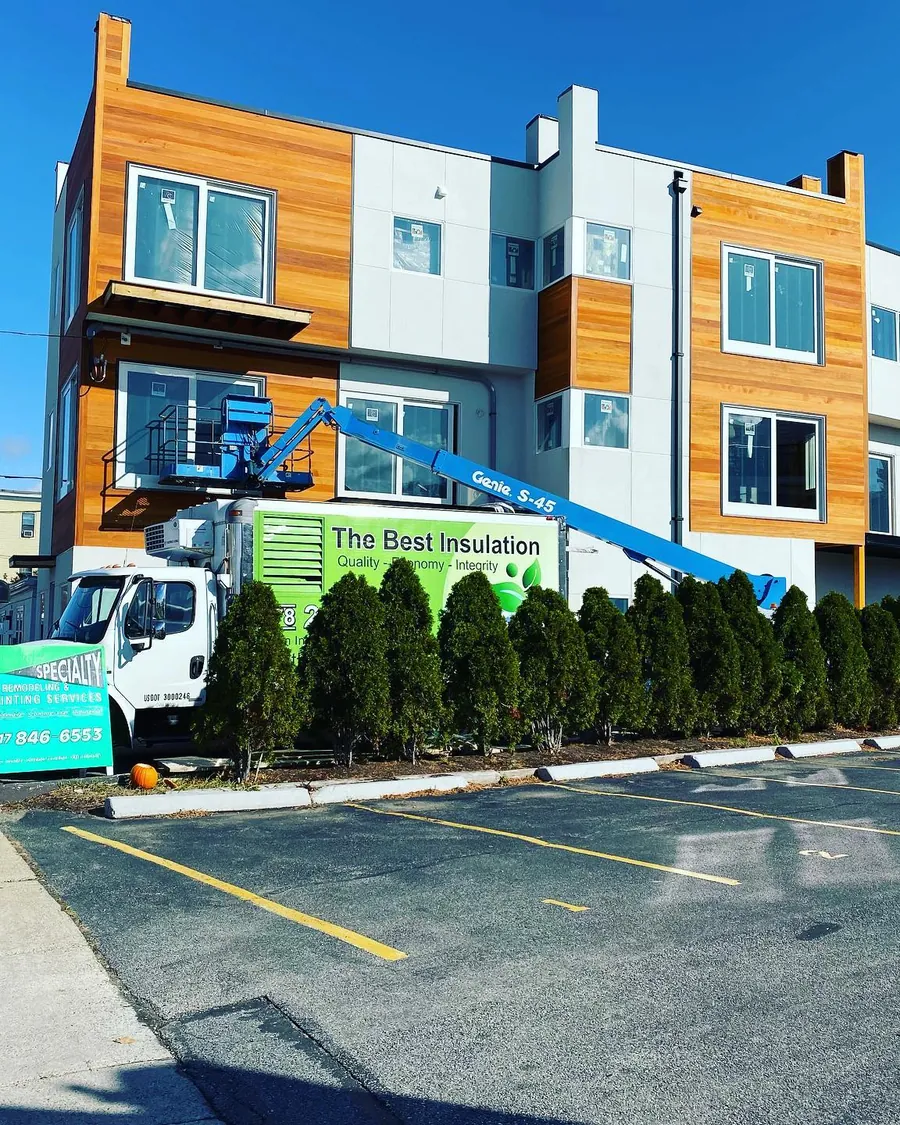 Commercial building insulated by The Best Insulation